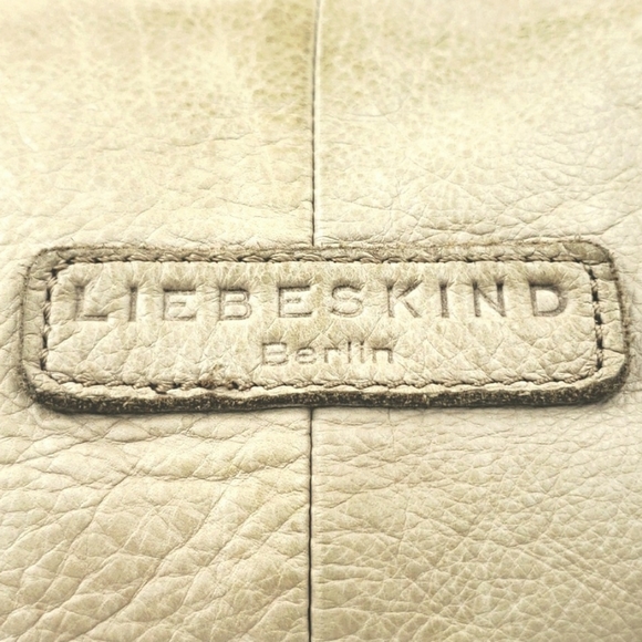 LIEBESKIND Berlin Leather Tote Hobo Crossbody Purse - Picture 2 of 11